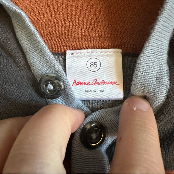 Hanna Andersson knit sweater romper - Picture 2 of 3